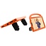 Case2go - Kinderhoes voor de iPad Air 10.9 (2020) - Schokbestendige case met handvat - iPad hoes Kinderen - Oranje