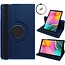 Case2go - Hoes voor de Samsung Galaxy Tab A 10.1 (2019) - 360 Graden Draaibare Book Case - Donker Blauw