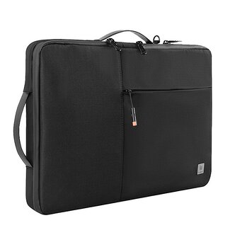 WIWU WIWU - Laptop Sleeve - 16 inch - Alpha Double Layer - Waterafstotend - Laptop tas - Zwart