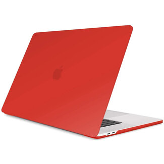 Case2go Macbook Pro 13 inch (2020) cover - Laptop Case - Plastic Hard Cover - Rood
