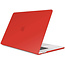 Case2go Macbook Pro 13 inch (2020) cover - Laptop Case - Plastic Hard Cover - Rood