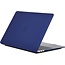 Case2go Macbook Pro 13 inch (2020) cover - Laptop Case - Plastic Hard Cover - Donker Blauw