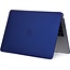 Macbook Pro 13 inch (2020) cover - Laptop Case - Plastic Hard Cover - Donker Blauw