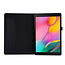 Case2go - Hoes voor Samsung Galaxy tab A7 (2020) - 10.4 inch - Book Case met Soft TPU houder - Zwart