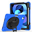 Case2go - Hoes voor Apple iPad Air 10.9 (2020) - Hand Strap Armor Case - Blauw