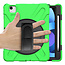 Case2go - Hoes voor Apple iPad Air 10.9 (2020) - Hand Strap Armor Case - Groen