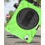 Case2go - Hoes voor Apple iPad Air 10.9 (2020) - Hand Strap Armor Case - Groen