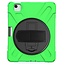 Case2go - Hoes voor Apple iPad Air 10.9 (2020) - Hand Strap Armor Case - Groen