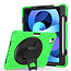 Case2go iPad Air 10.9 (2020) hoes - Hand Strap Armor Case - Groen