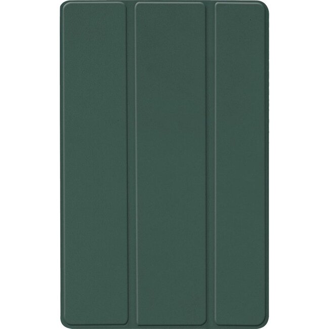 Case2go - Hoes voor de Samsung Galaxy Tab A7 (2020) - Tri-Fold Book Case - Donker Groen