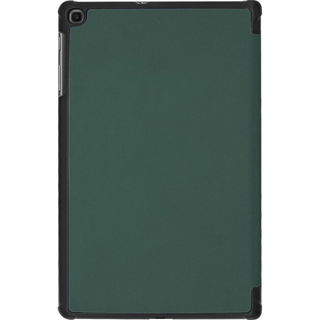 Case2go - Hoes voor de Samsung Galaxy Tab A7 (2020) - Tri-Fold Book Case - Donker Groen