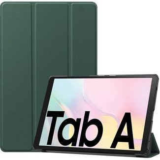 Case2go Samsung Galaxy Tab A7 (2020) hoes - Tri-Fold Book Case - Donker Groen