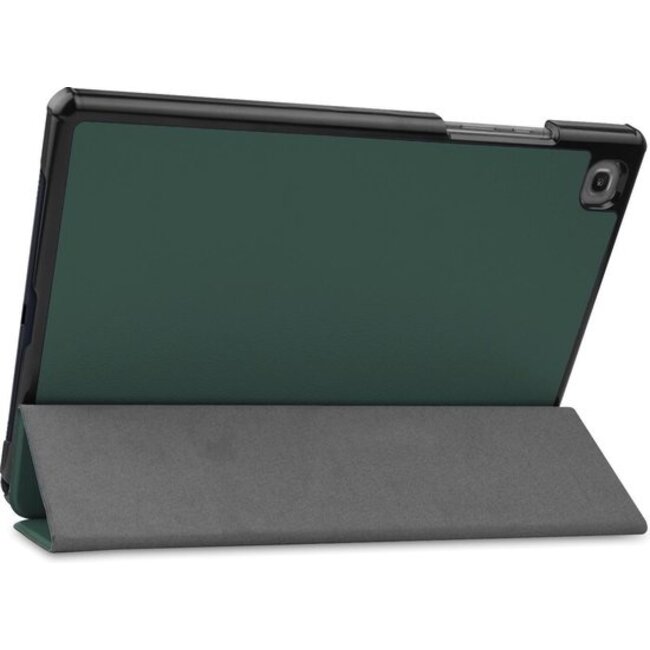 Case2go - Hoes voor de Samsung Galaxy Tab A7 (2020) - Tri-Fold Book Case - Donker Groen