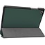 Case2go - Hoes voor de Samsung Galaxy Tab A7 (2020) - Tri-Fold Book Case - Donker Groen