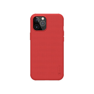 Nillkin Nillkin - iPhone 12/12 Pro hoesje - Super Frosted Shield Pro - Back Cover - Rood