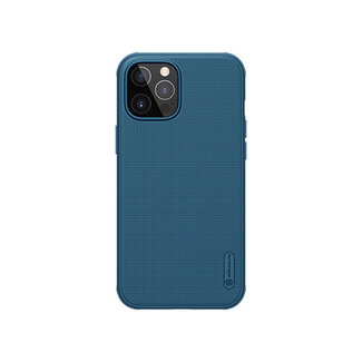 Nillkin Nillkin - iPhone 12 Pro Max hoesje - Super Frosted Shield Pro - Back Cover - Blauw