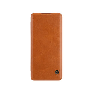 Nillkin Huawei P40 Pro Hoesje - Qin Leather Case - Flip Cover - Bruin