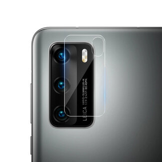 Nillkin Huawei P40 - Full Cover Camera lens screenprotector - Tempered Glass - Transparant (2-Pack)