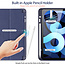 Dux Ducis - iPad Air 4 10.9 hoes - Osom Tri-Fold Book Case met Pencil houder - Blauw