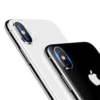 Nillkin Nillkin - Apple iPhone Xs Max - Full Cover Camera lens screenprotector - Tempered Glass - Transparant (2-Pack)