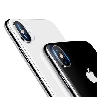 Nillkin Nillkin - Apple iPhone X/ Xs - Full Cover Camera lens screenprotector - Tempered Glass - Transparant (2-Pack)