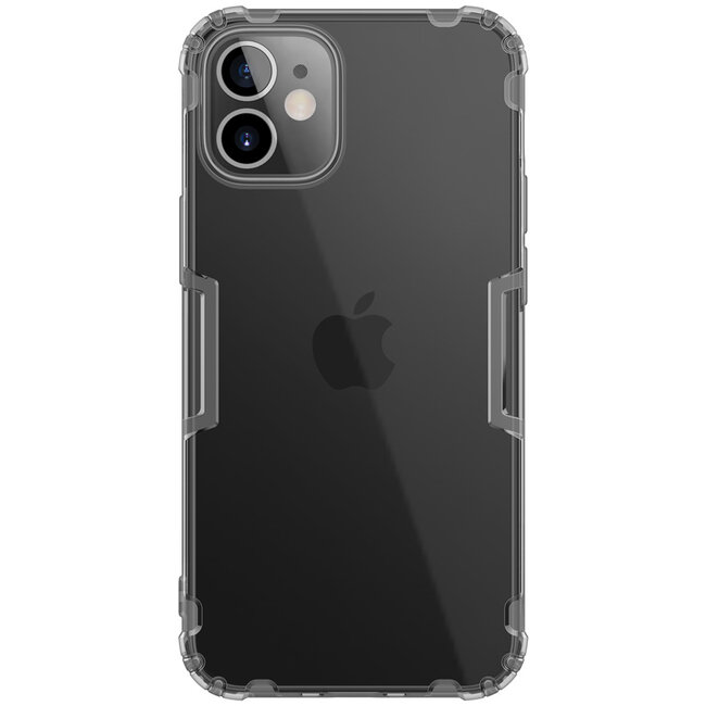 Nillkin - iPhone 12 Mini hoesje - Nature TPU Case - Back Cover - Grijs