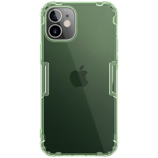 Nillkin Nillkin - iPhone 12 Mini hoesje - Nature TPU Case - Back Cover - Donker Groen