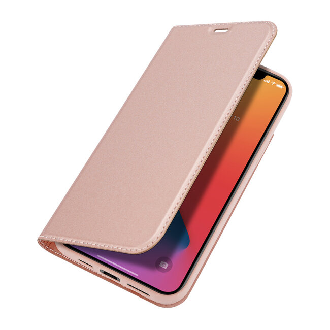 iPhone 12 Pro Max hoesje - Dux Ducis Skin Pro Book Case - Rosé Goud