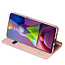 Samsung Galaxy M51 hoesje - Dux Ducis Skin Pro Book Case - Rosé Goud