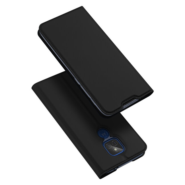 Motorola Moto G9 Play hoesje - Dux Ducis Skin Pro Book Case - Zwart