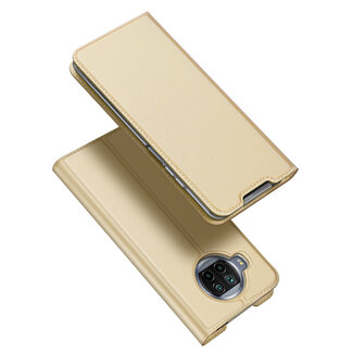 Dux Ducis Xiaomi Mi 10T Lite hoesje - Dux Ducis Skin Pro Book Case - Goud