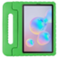 Case2go - Kinderhoes voor de Samsung Galaxy Tab S6 Lite - Schokbestendige case met handvat - Groen