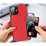 Dux Ducis - iPhone 12 Mini hoesje - Pocard Series - Back Cover - Rood