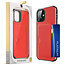 Dux Ducis - iPhone 12 Mini hoesje - Pocard Series - Back Cover - Rood