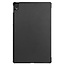 Case2go - Hoes voor de Lenovo Tab P11 - 11 Inch - Tri-Fold Book Case - Auto Sleep/Wake Functie - Zwart
