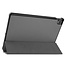 Case2go - Hoes voor de Lenovo Tab P11 - 11 Inch - Tri-Fold Book Case - Auto Sleep/Wake Functie - Grijs