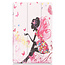 Case2go - Hoes voor de Lenovo Tab P11 - 11 Inch - Tri-Fold Book Case - Auto Sleep/Wake Functie - Flower Fee