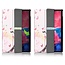 Case2go - Hoes voor de Lenovo Tab P11 - 11 Inch - Tri-Fold Book Case - Auto Sleep/Wake Functie - Flower Fee