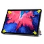 Case2go - Hoes voor de Lenovo Tab P11 - 11 Inch - Tri-Fold Book Case - Auto Sleep/Wake Functie - Vlinders