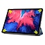 Case2go - Hoes voor de Lenovo Tab P11 - 11 Inch - Tri-Fold Book Case - Auto Sleep/Wake Functie - Galaxy