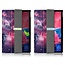 Case2go - Hoes voor de Lenovo Tab P11 - 11 Inch - Tri-Fold Book Case - Auto Sleep/Wake Functie - Galaxy