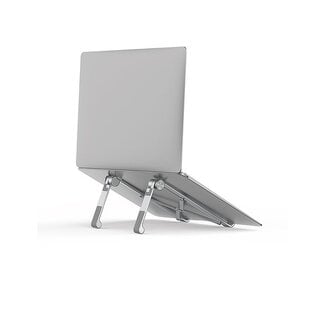 WIWU WiWU - Verstelbare Laptop Standaard - Ergonomisch - Aluminium - 11.6 tot 15.6 inch - Zilver