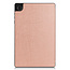 Lenovo Tab M10 Hoes - 10.1 inch - TB-X306f - Book Case met TPU cover - Rosé Goud