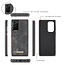 CaseMe - Samsung Galaxy Note 20  hoesje - 2 in 1 Wallet Book Case - Zwart
