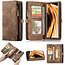 CaseMe - Samsung Galaxy Note 20  hoesje - 2 in 1 Wallet Book Case - Bruin