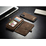 CaseMe - Samsung Galaxy A51 hoesje - 2 in 1 Wallet Book Case - Bruin