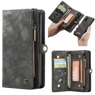 CaseMe CaseMe - Samsung Galaxy A51 hoesje - 2 in 1 Wallet Book Case - Zwart