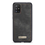 CaseMe - Samsung Galaxy A71  hoesje - 2 in 1 Wallet Book Case - Zwart