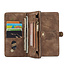 CaseMe - Samsung Galaxy A71  hoesje - 2 in 1 Wallet Book Case - Bruin