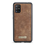CaseMe - Samsung Galaxy A71  hoesje - 2 in 1 Wallet Book Case - Bruin